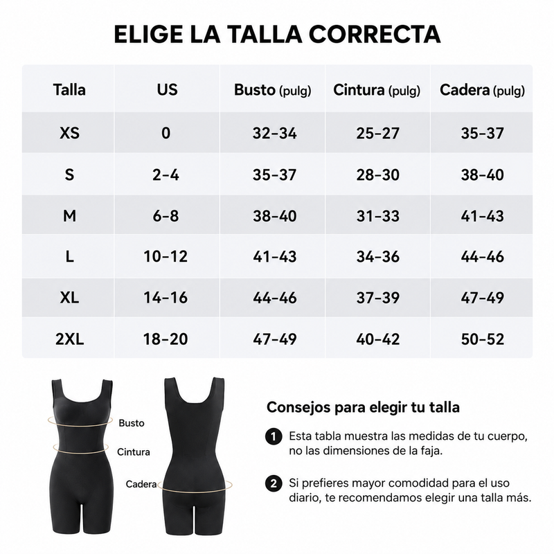 Moldea tus curvas. Simplifica tu día.