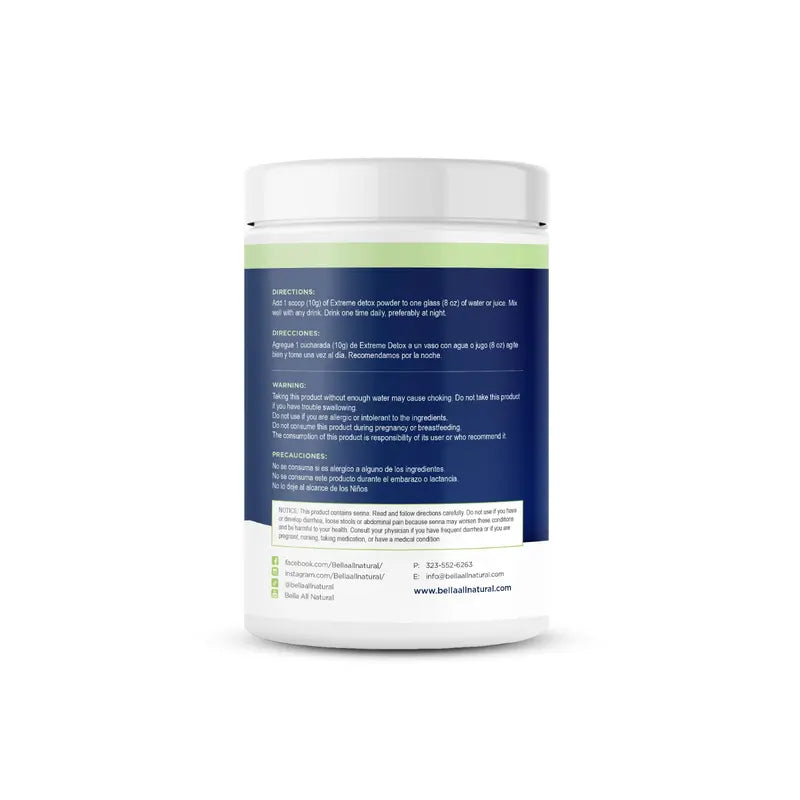 Bella All Natural - Colon Cleanse - 400Grams